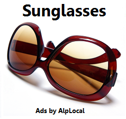 AlpLocal Sunglasses Mobile Ads
