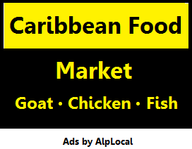 AlpLocal Caribbean Food Market Mobile Ads