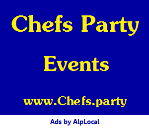 AlpLocal Chefs Party Mobile Ads