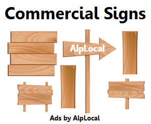 AlpLocal Commercial Signs Mobile Ads