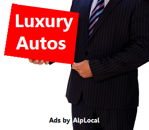AlpLocal Luxury Autos Mobile Ads