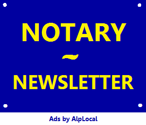AlpLocal Notary Mobile Ads