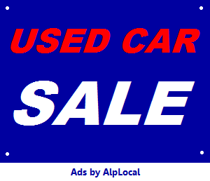 AlpLocal Auto Sales Mobile Ads