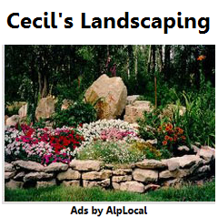 AlpLocal Landscaping Mobile Ads