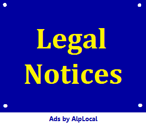 AlpLocal Legal Notices Mobile Ads