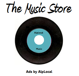 AlpLocal Music Store Mobile Ads
