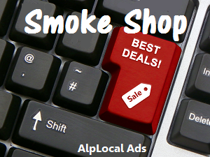 AlpLocal Smoke Shop Mobile Ads