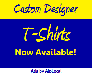 AlpLocal T-Shirts Space Mobile Ads