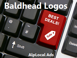 AlpLocal Baldhead Logos Mobile Ads