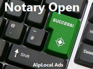 AlpLocal Notary Mobile Ads